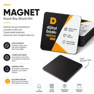 magnet baskı